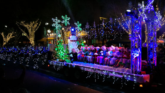 Fantasy of Lights Opening Night Parade - November 24, 2017