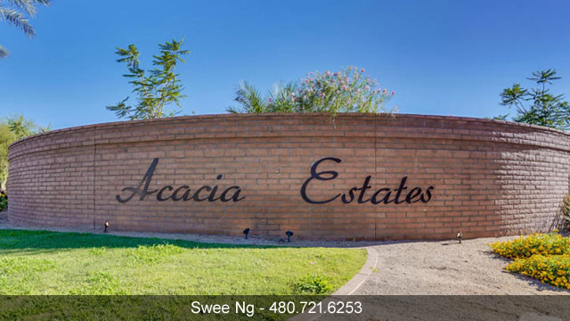 Acacia Estates Gilbert AZ 85298 Homes for Sale