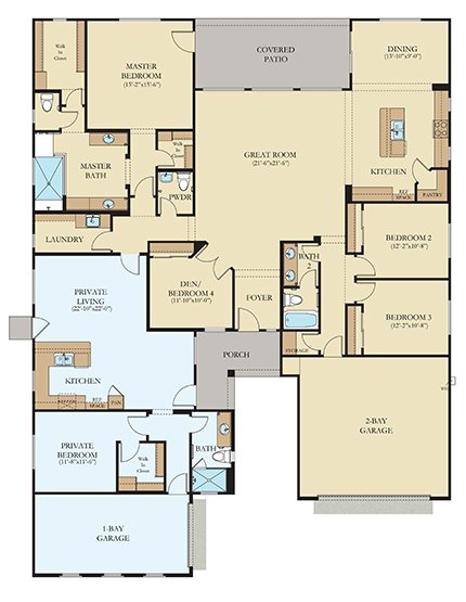 Revelation floor  plan by Lennar Next Gen
