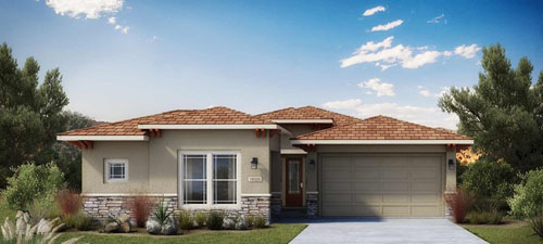 The Cherish floor plan Harmony at Eastmark by David Weekley Homes Mesa AZ 85212