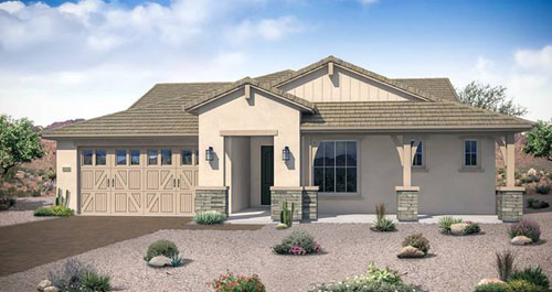 Desire floor plan Legacy Series at Eastmark by Woodside Homes Mesa AZ 85212