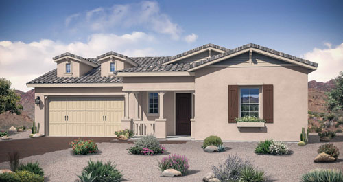 Heirloom floor plan Legacy Series at Eastmark by Woodside Homes Mesa AZ 85212