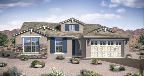 Heritage floor plan Legacy Series at Eastmark by Woodside Homes Mesa AZ 85212