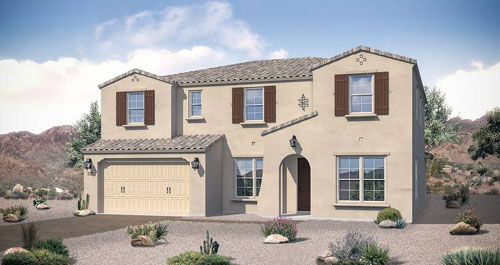 Legend floor plan Legacy Series at Eastmark by Woodside Homes Mesa AZ 85212