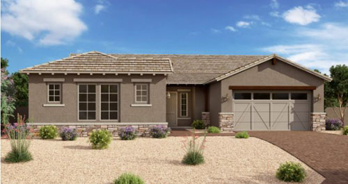 Myrtle floor plan The Estates at Eastmark by Ashton Woods Mesa AZ 85212