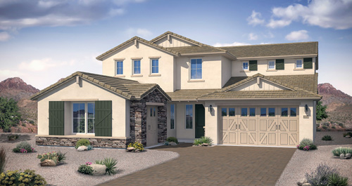 Tradition floor plan Legacy Series at Eastmark by Woodside Homes Mesa AZ 85212