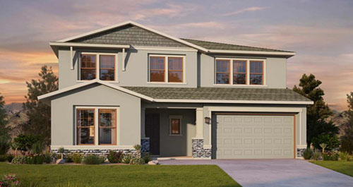 The Meadowvale floor plan at The Commons in Cadence by David Weekley Homes Mesa AZ 85212