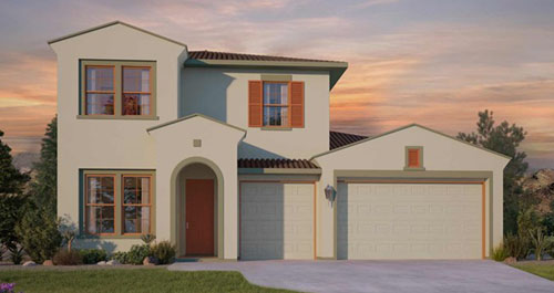 The Oakshire floor plan at The Commons in Cadence by David Weekley Homes Mesa AZ 85212