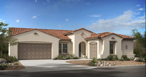 Crestone floor plan Promontory at Foothills West by Taylor Morrison Ahwatukee Phoenix AZ 85045