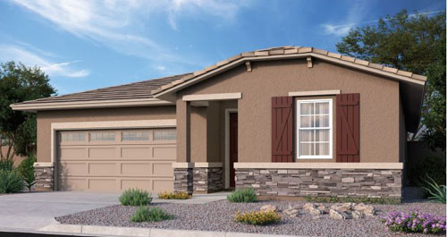 Arlington floor plan in Bella Verde by Richmond American Homes Gilbert AZ 85233