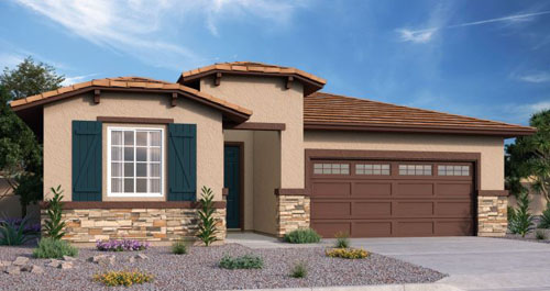 Augusta floor plan in Bella Verde by Richmond American Homes Gilbert AZ 85233