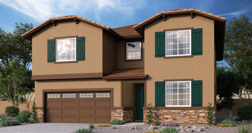 Coronado floor plan in Bella Verde by Richmond American Homes Gilbert AZ 85233