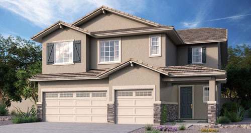 Yorktown floor plan in Bella Verde by Richmond American Homes Gilbert AZ 85233