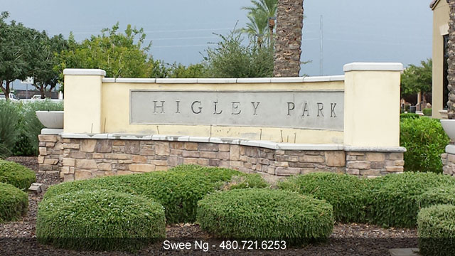 Higley Park Gilbert AZ 85296 Homes for Sale
