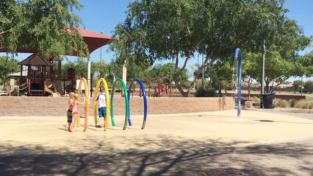 Chuparosa Park Splash Pad Chandler