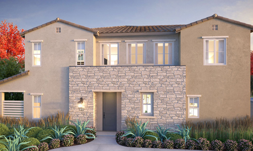 Plan 1 floor plan in The Towns at Mosaic Layton Lakes Gilbert AZ 85297 by The New Home Company