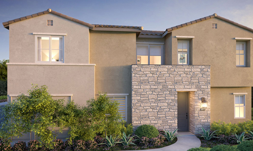 Plan 2 floor plan in The Towns at Mosaic Layton Lakes Gilbert AZ 85297 by The New Home Company