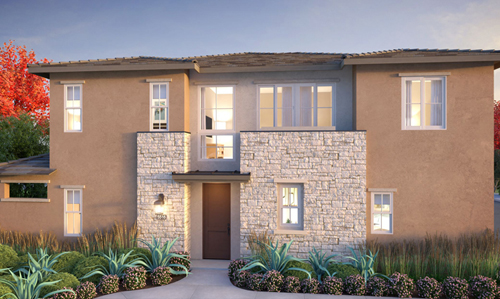Plan 3 floor plan in The Towns at Mosaic Layton Lakes Gilbert AZ 85297 by The New Home Company