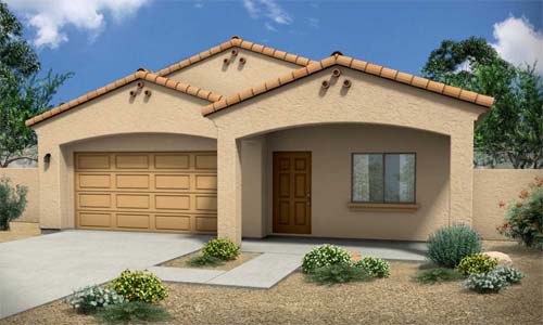 Saguaro floor plan in South Phoenix Village