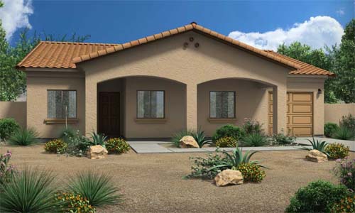 Sunset floor plan in South Phoenix Village