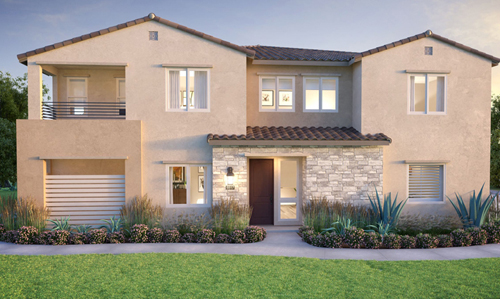 Plan 2 floor plan in The Flats at Mosaic Layton Lakes Gilbert AZ 85297 by The New Home Company