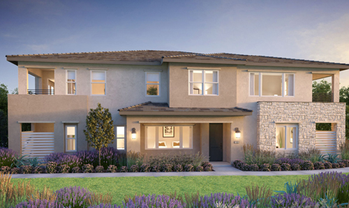 Plan 3 floor plan in The Flats at Mosaic Layton Lakes Gilbert AZ 85297 by The New Home Company