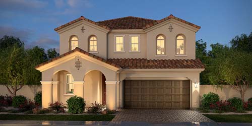 Residence Four floor plan in Palma Brisa Vintage Collection by Blandford Homes Ahwatukee Phoenix AZ 85048