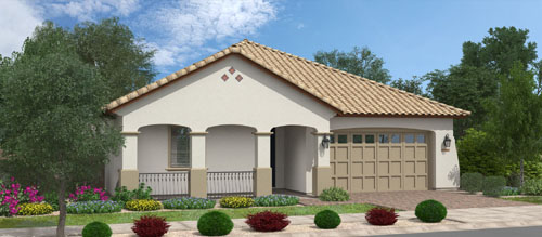 Acacia floor plan in Groves at Barney Farms by Fulton Homes Queen Creek AZ