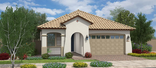 Alpine floor plan in Meadows at Barney Farms by Fulton Homes Queen Creek AZ