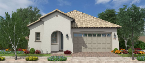 Coastal floor plan in Meadows at Barney Farms by Fulton Homes Queen Creek AZ