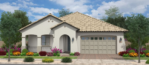 Live Oak floor plan in Groves at Barney Farms by Fulton Homes Queen Creek AZ