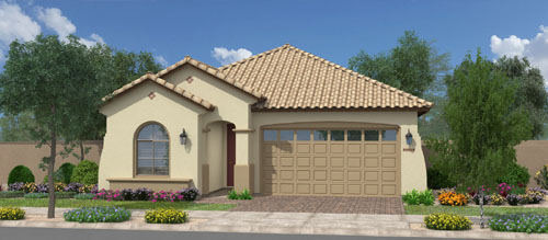 Prairie floor plan in Meadows at Barney Farms by Fulton Homes Queen Creek AZ