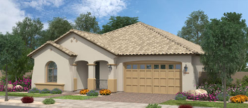 Redwood floor plan in Groves at Barney Farms by Fulton Homes Queen Creek AZ