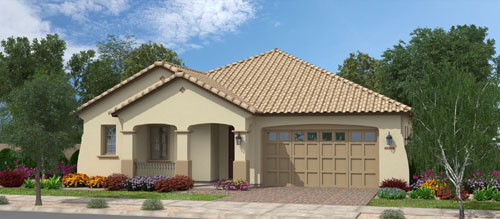 Sequoia floor plan in Groves at Barney Farms by Fulton Homes Queen Creek AZ