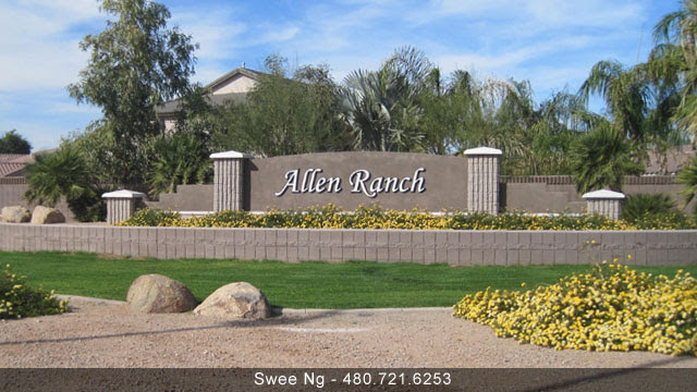 Allen Ranch Gilbert AZ 85295 Homes for Sale