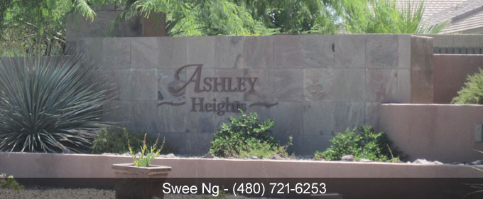 Ashley Heights Homes for Sale Gilbert AZ 85295
