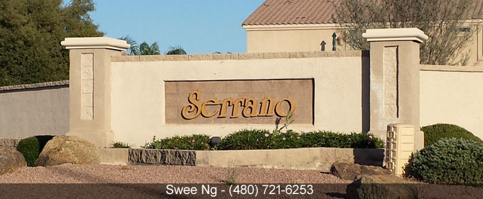 Homes for Sale Serrano Gilbert AZ 85295